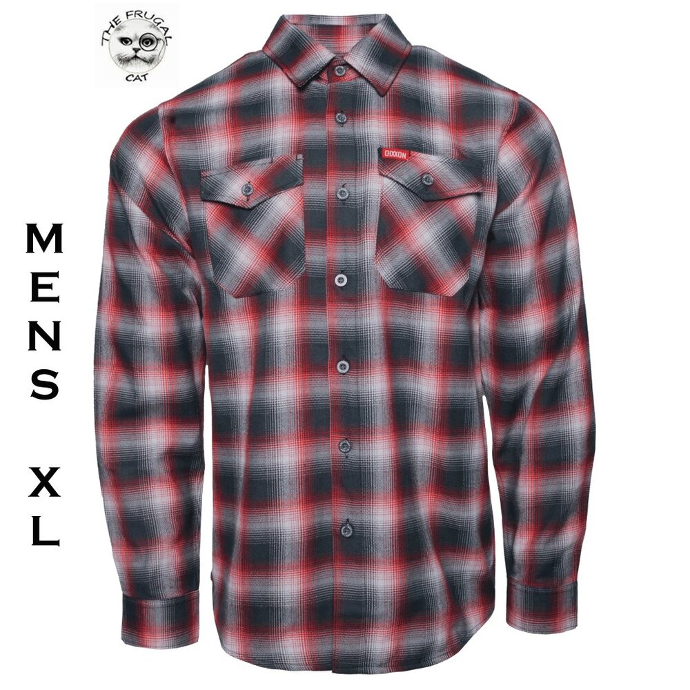 DIXXON FLANNEL - EQUALIZER  Flannel Shirt - Men's XL